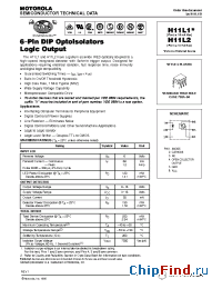 Datasheet H11L1 manufacturer QT